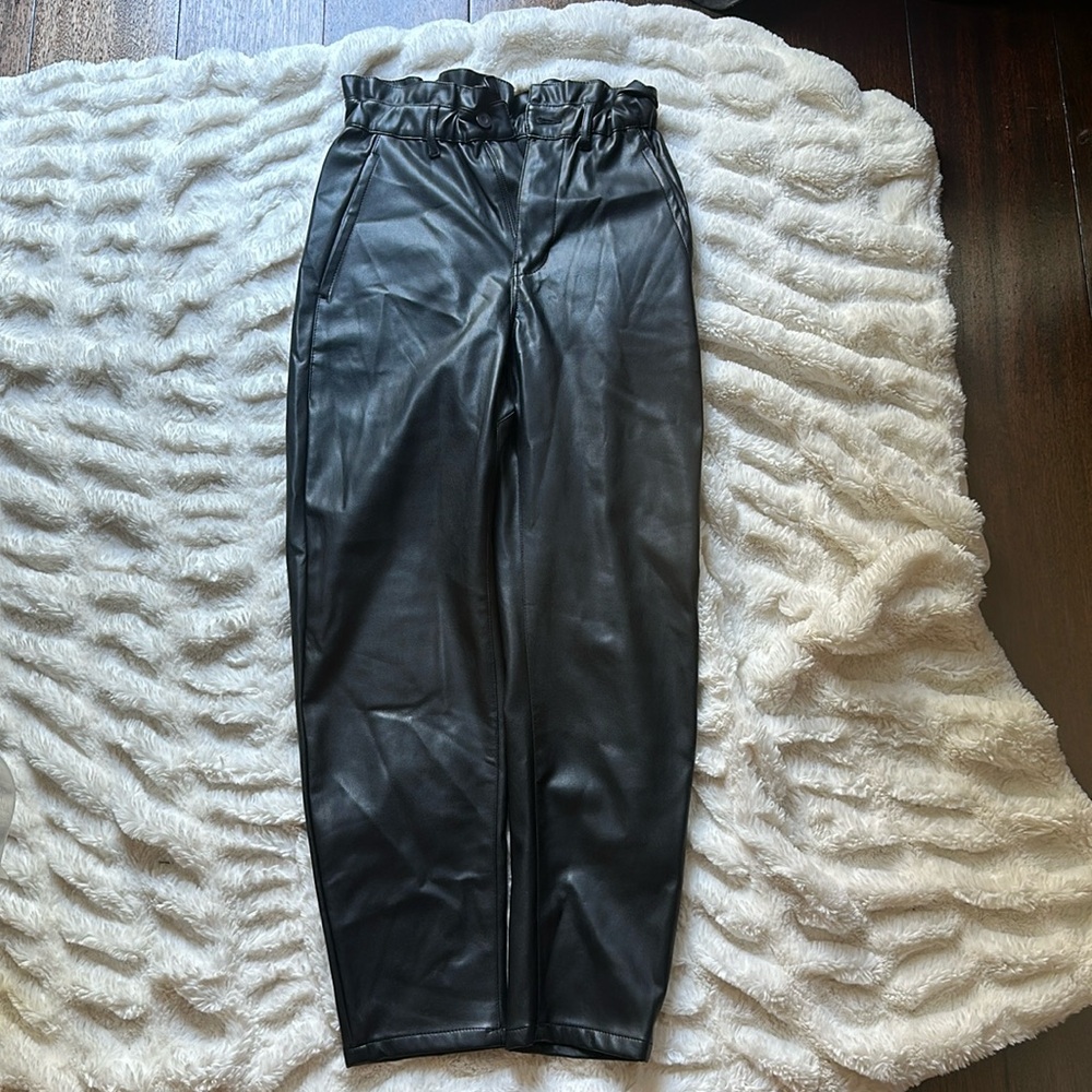 Zara Leather Pants
